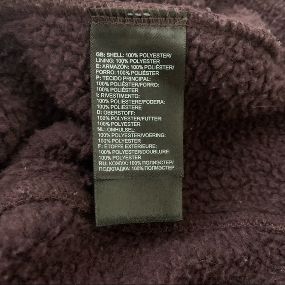 The North Face Purple Quarter Zip Jacket, XS - Picture 10 of 13